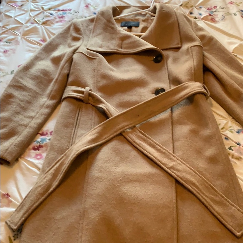 Ann Taylor Camel Trench